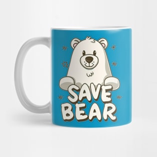 save bear Mug